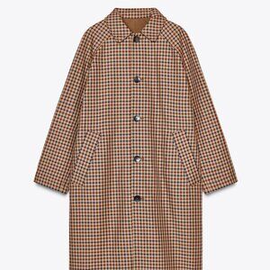 NWT XS Zara Reversible Trench Coat ZW Collection
